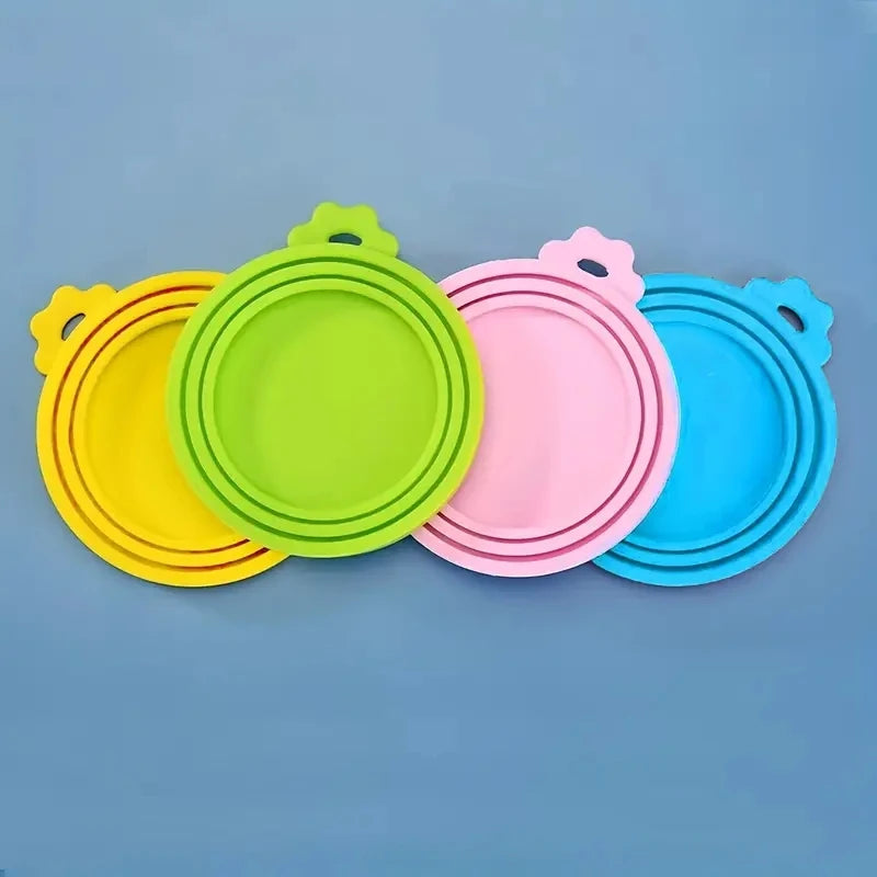 Premium Reusable Silicone Pet Can Food Storage Lid