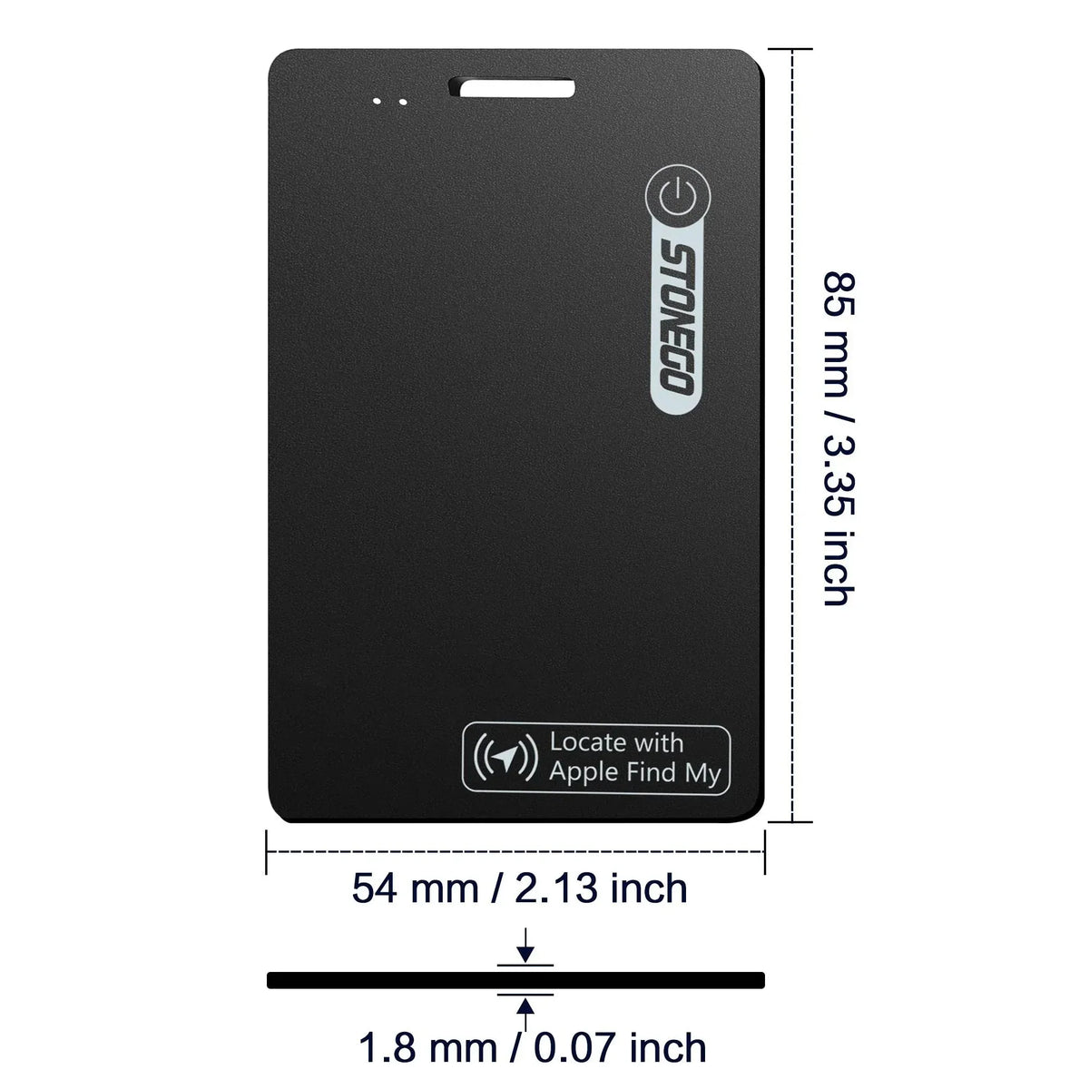 STONEGO Smart Bluetooth Tracker For Wallets, Pets, And Personal Safety