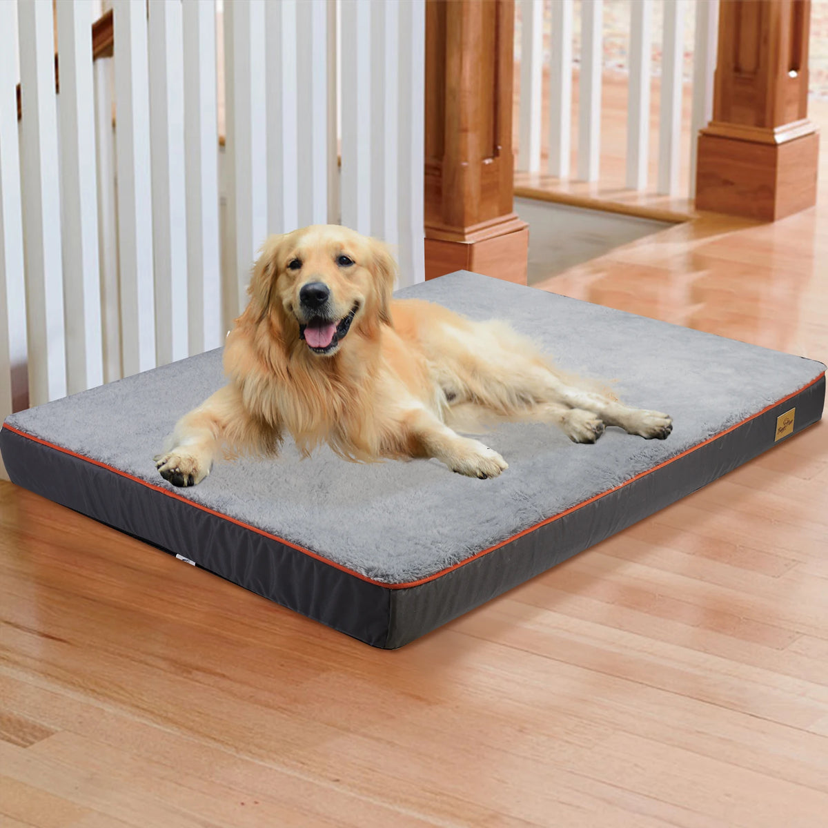Bingopaw Orthopedic Memory Foam Dog Bed With Waterproof Cover