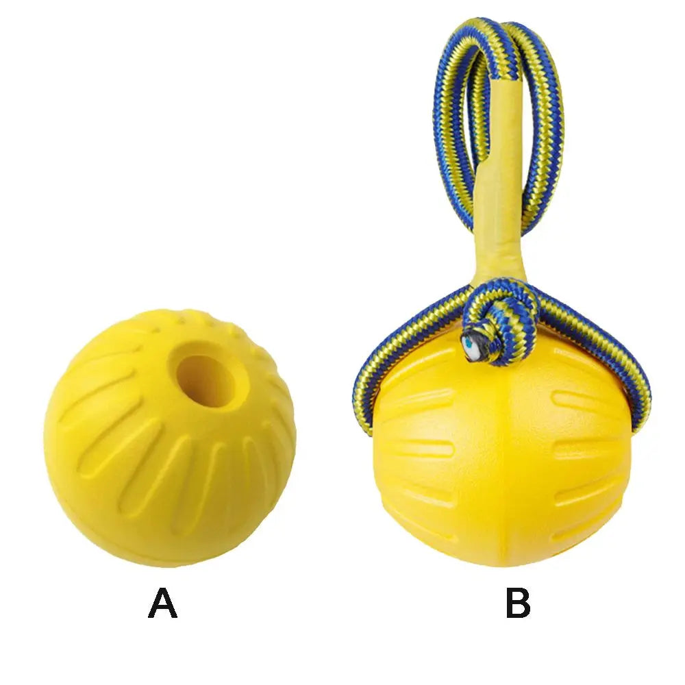 Indestructible Rubber Dog Ball Interactive Chew Fetch Bite Toy