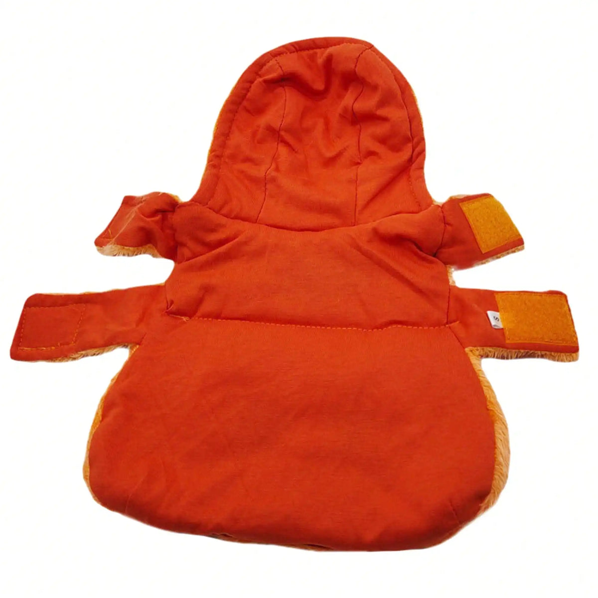 Halloween Pumpkin Dog Costume Warm Fleece Pet Hoodie for Cosplay