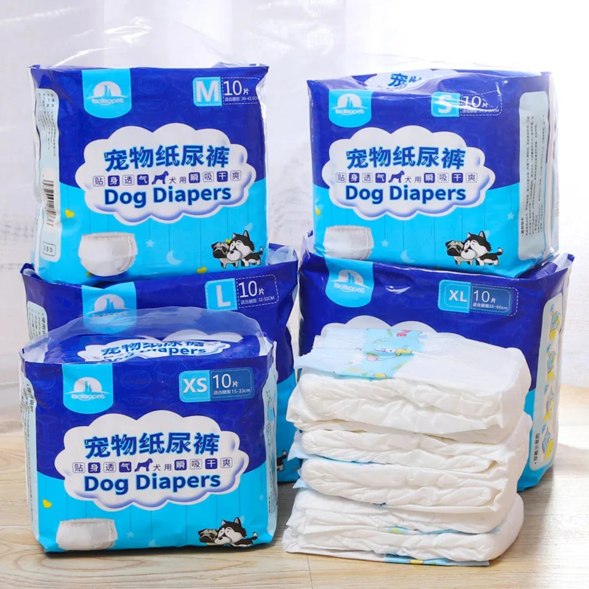 Super Absorbent Disposable Pet Diaper Pants For Dogs And Cats