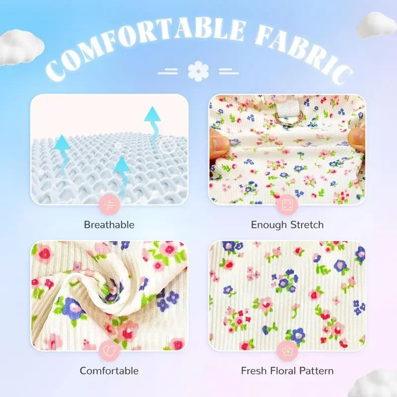 Breathable Ruffle Sleeve Pet Shirt for Dogs and Cats