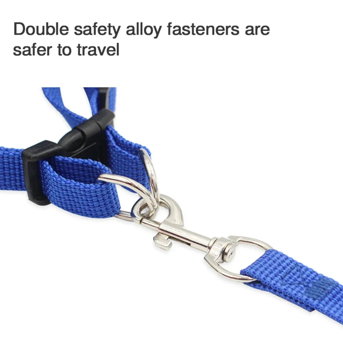 Reflective Adjustable Dog And Cat Vest Harness With Leash