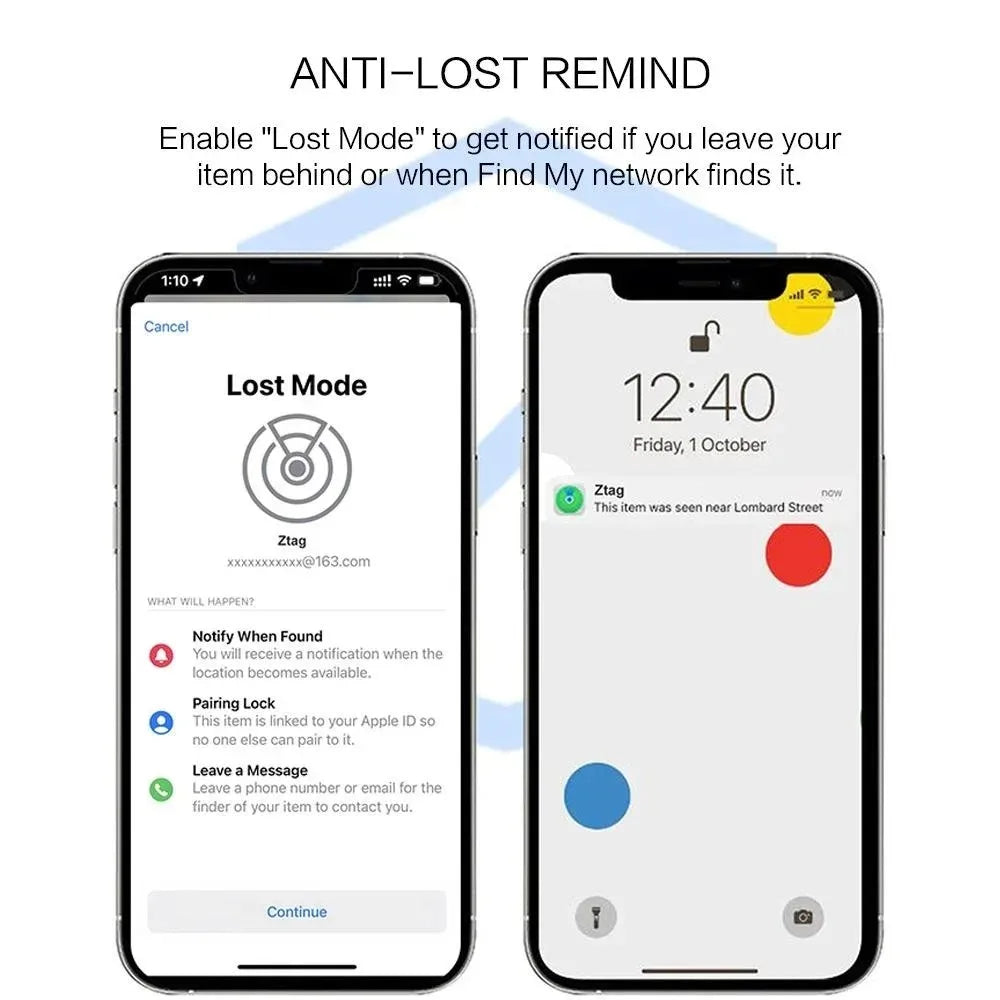 STONEGO Bluetooth Find My Item Tracker for Keys and Pets