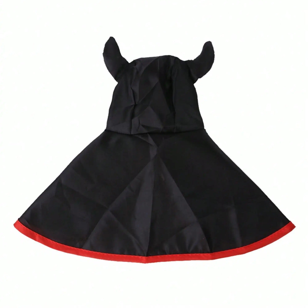 Halloween Dog Costume Cape With Devil Hat And Vampire Headband