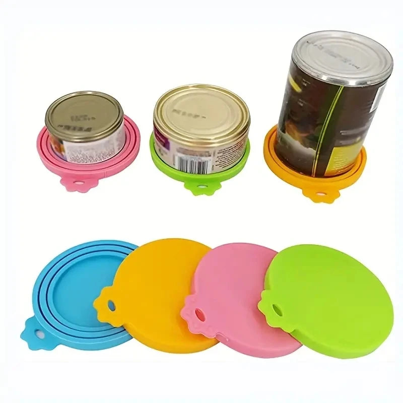 Premium Reusable Silicone Pet Can Food Storage Lid