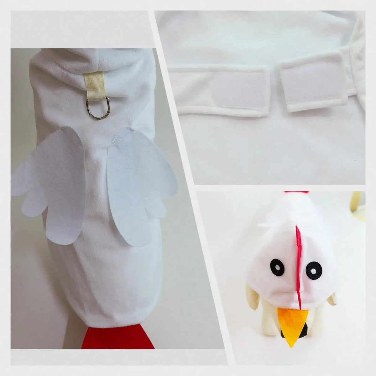 Dog Chicken Costume for Halloween Pet Parties and Cosplay