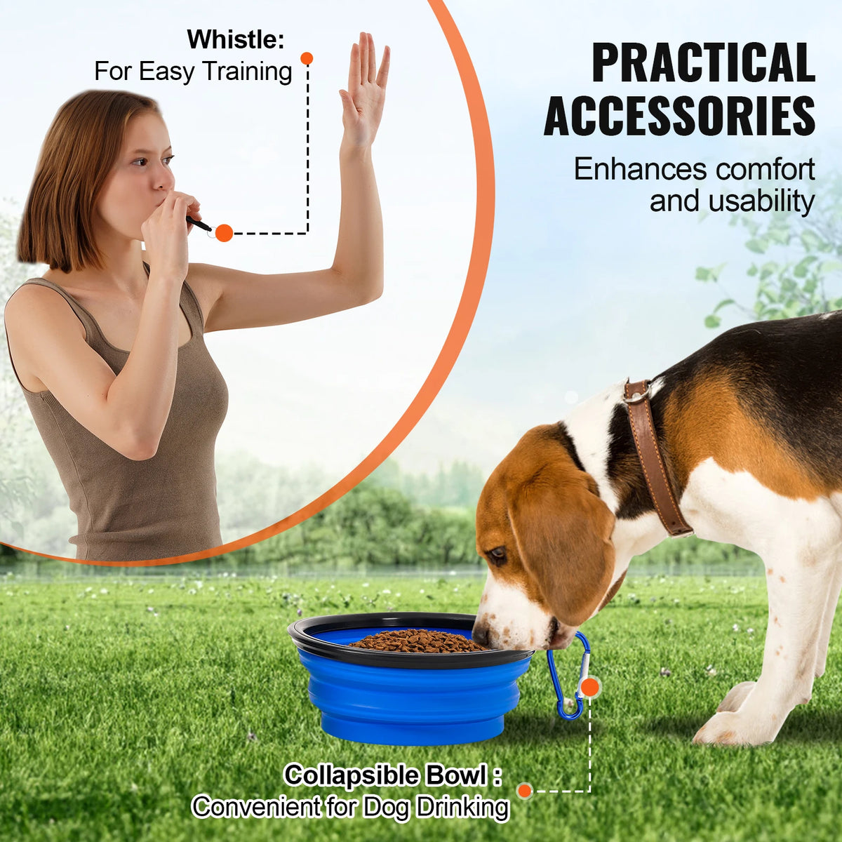 Dog Agility Training Equipment Set With Adjustable Hurdles Weave Poles