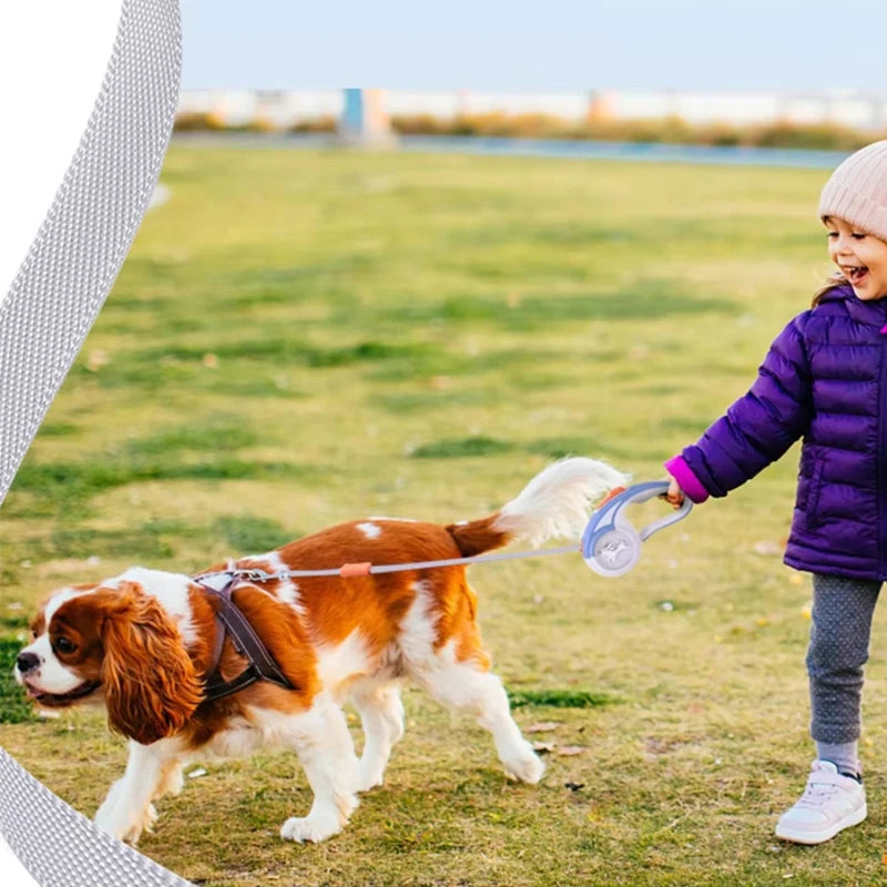 Automatic Extendable Dog Leash With Smart Retractable Control
