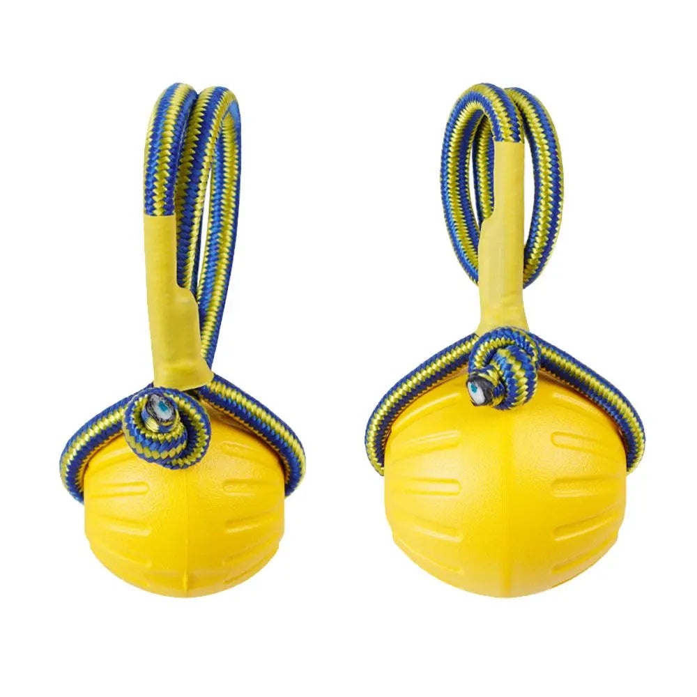 Indestructible Rubber Dog Ball Interactive Chew Fetch Bite Toy