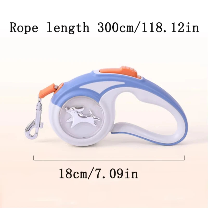 Automatic Extendable Dog Leash With Smart Retractable Control