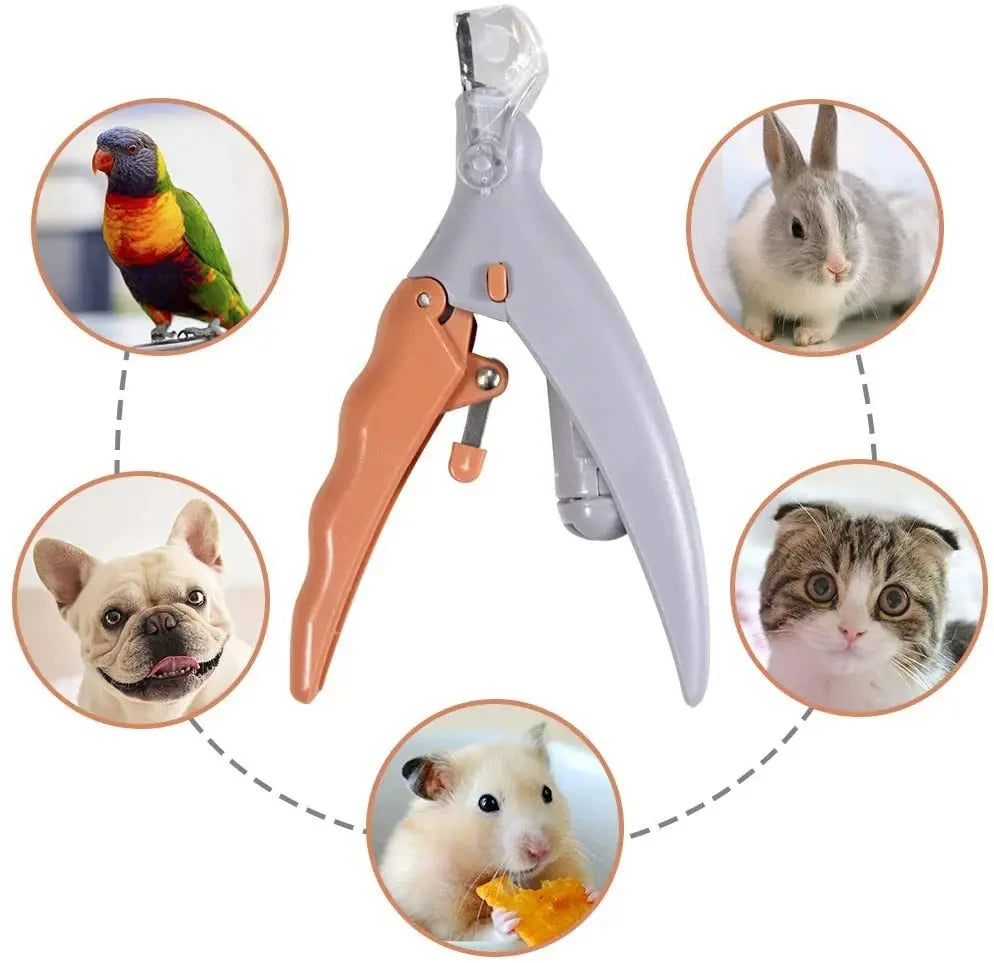 Pet Nail Clipper With LED Illumination For Dogs And Cats