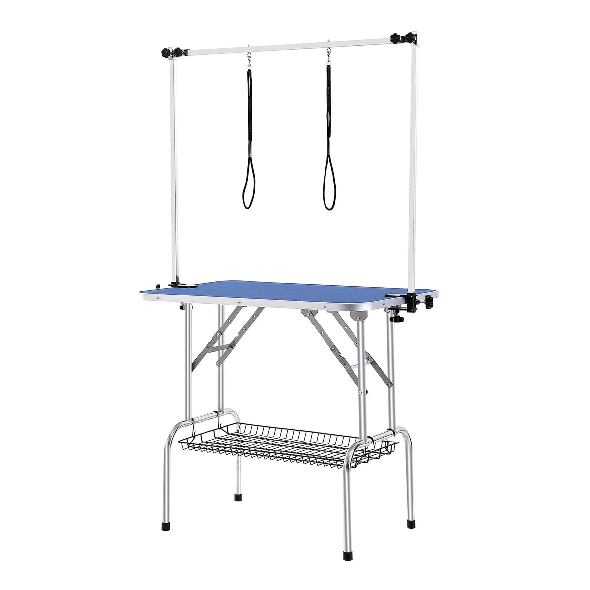 Portable Stainless Steel Pet Grooming Table With Twin Arms