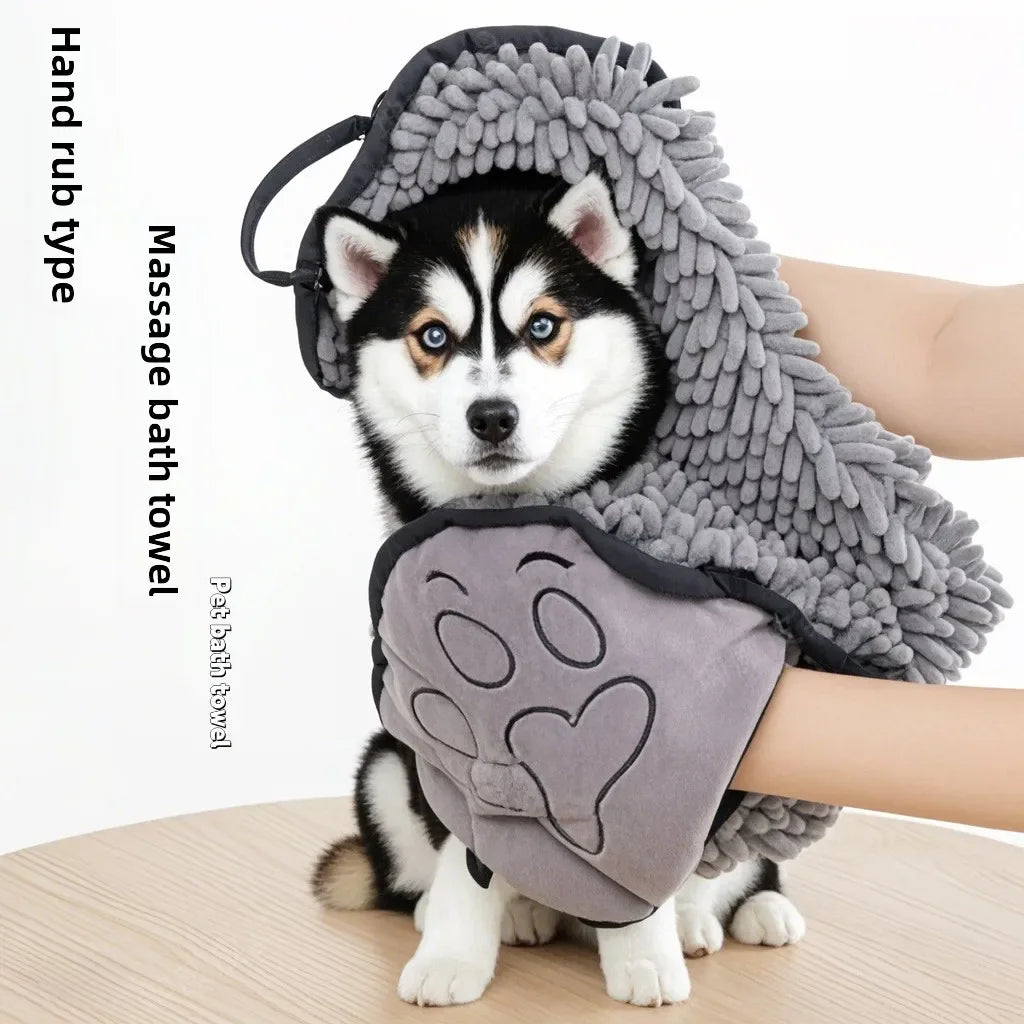 Super Absorbent Quick Dry Bath Towel for Dogs and Cats