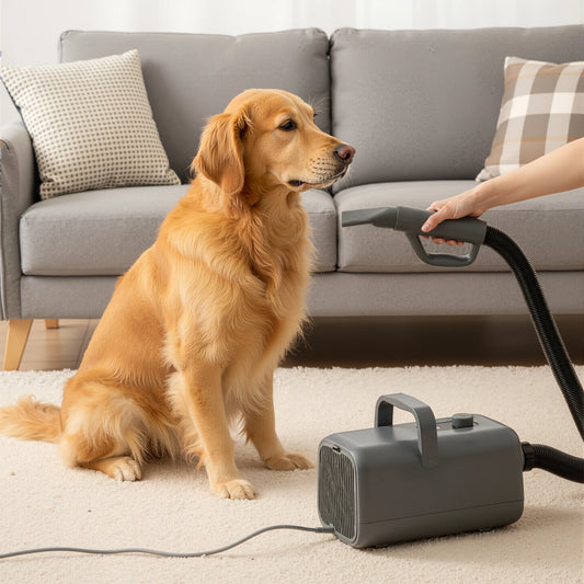 Jhk Low Noise Pet Grooming Vacuum Dryer With Four Nozzles