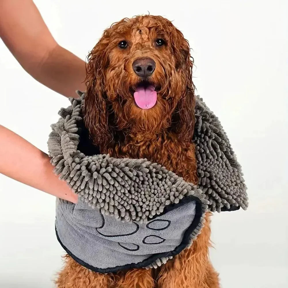 Super Absorbent Quick Dry Bath Towel for Dogs and Cats