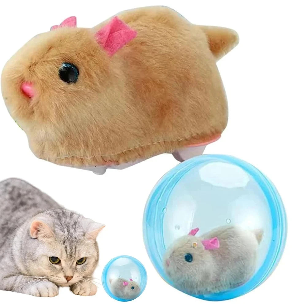 Transparent Electric Rolling Hamster Exercise Ball For Small Pets