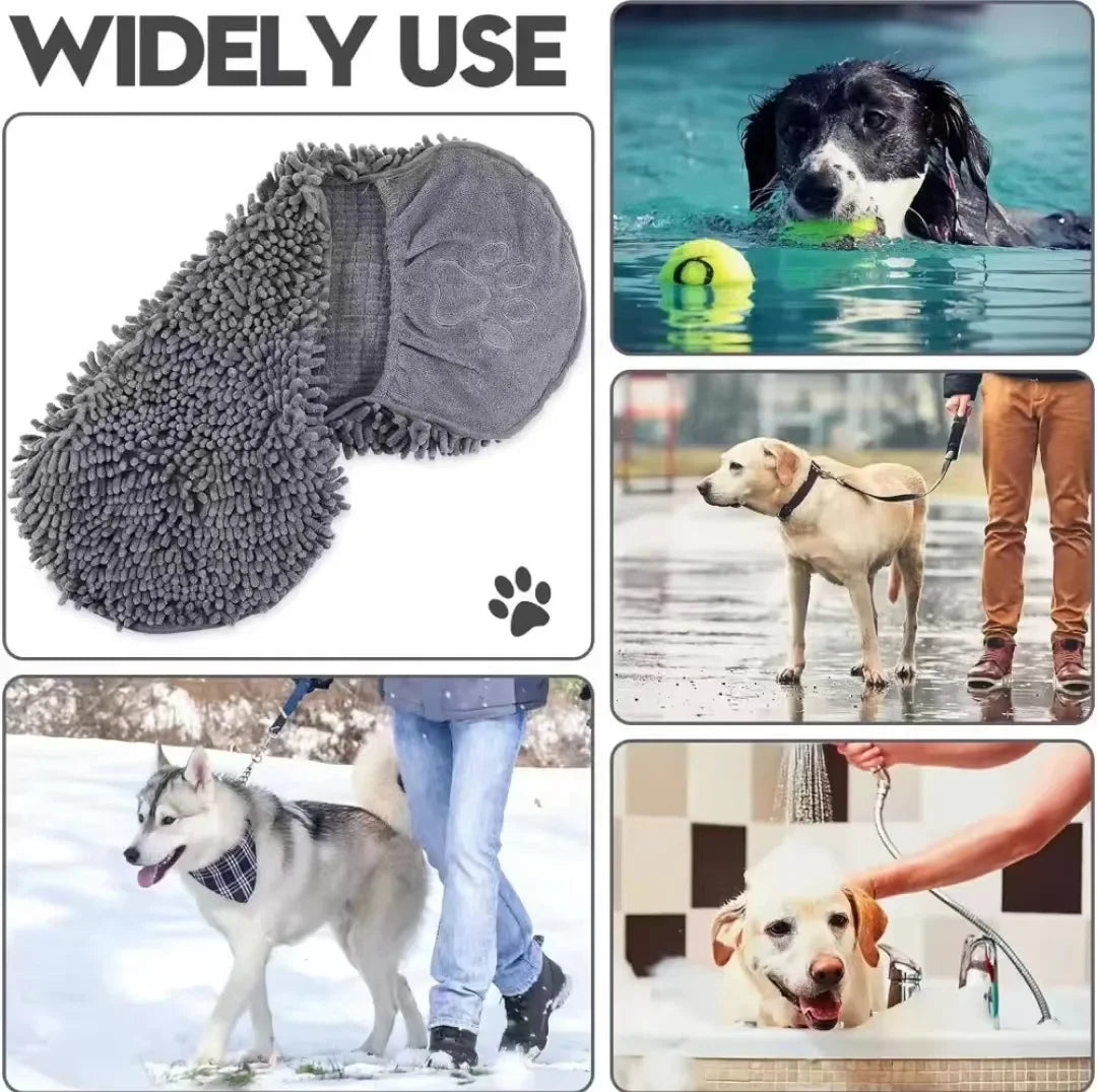 Super Absorbent Quick Dry Bath Towel for Dogs and Cats