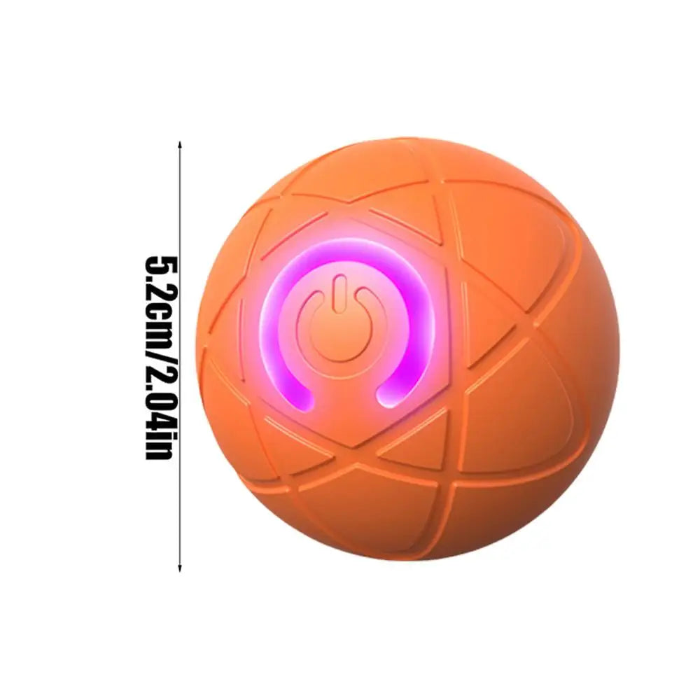 Interactive Self Rolling Dog Toy For Aggressive Chewers Waterproof Plush