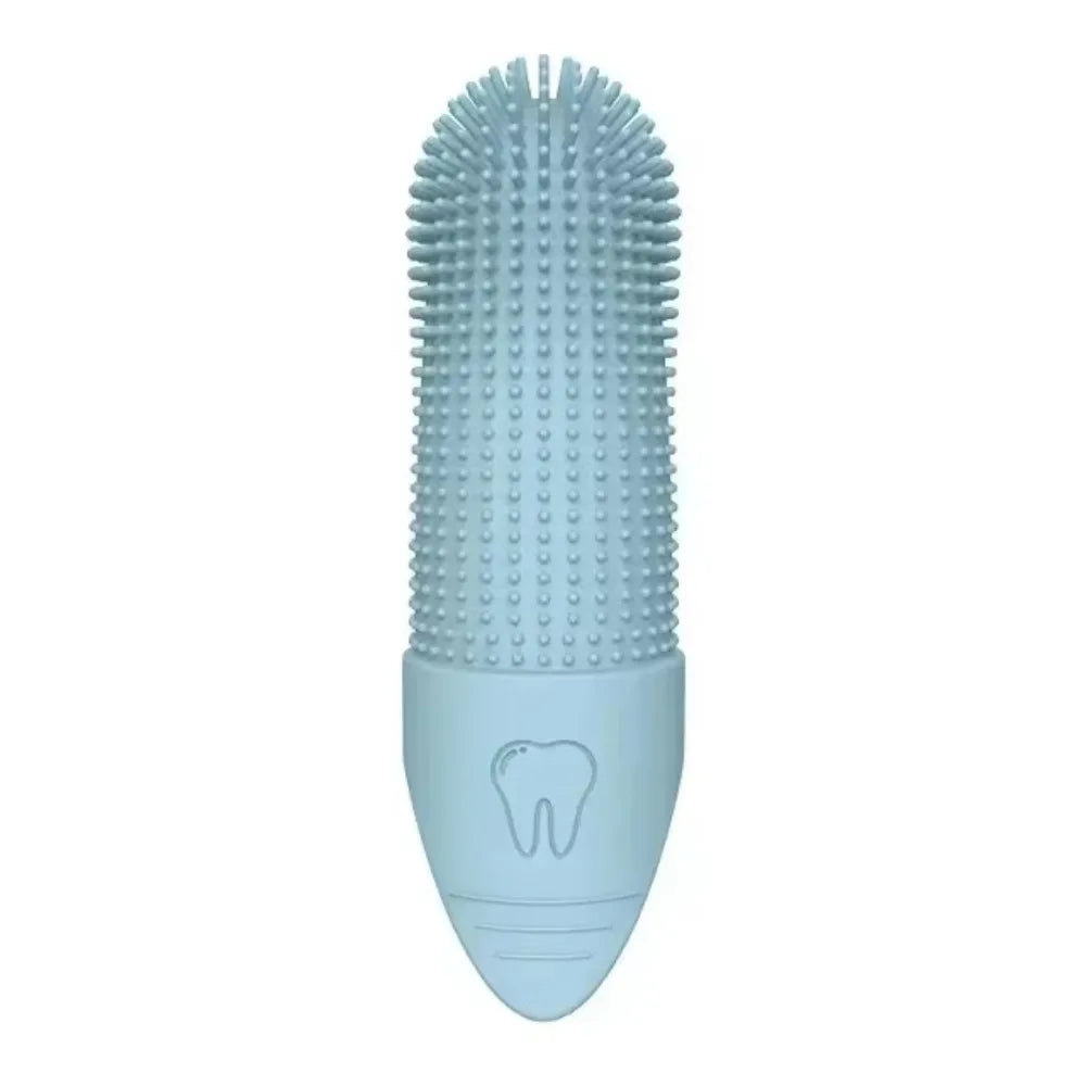 Silicone Pet Finger Toothbrush For Dogs And Cats Dental Care
