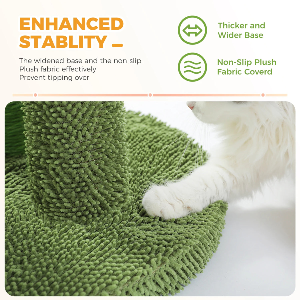 PAWZ Road Cat Scratcher with Sisal Poles and Dangling Ball