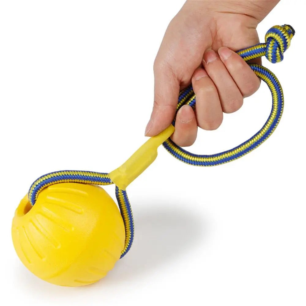 Indestructible Rubber Dog Ball Interactive Chew Fetch Bite Toy