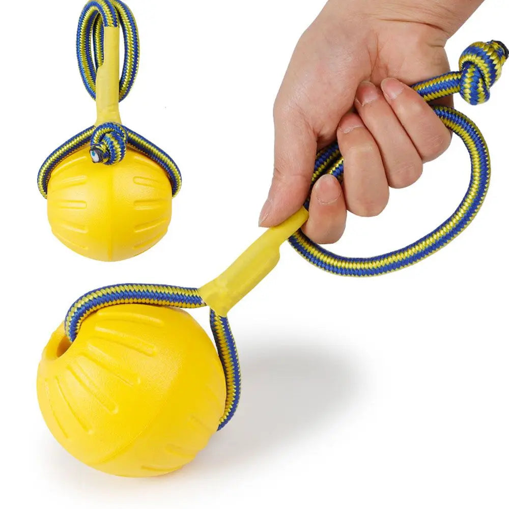Indestructible Rubber Dog Ball Interactive Chew Fetch Bite Toy