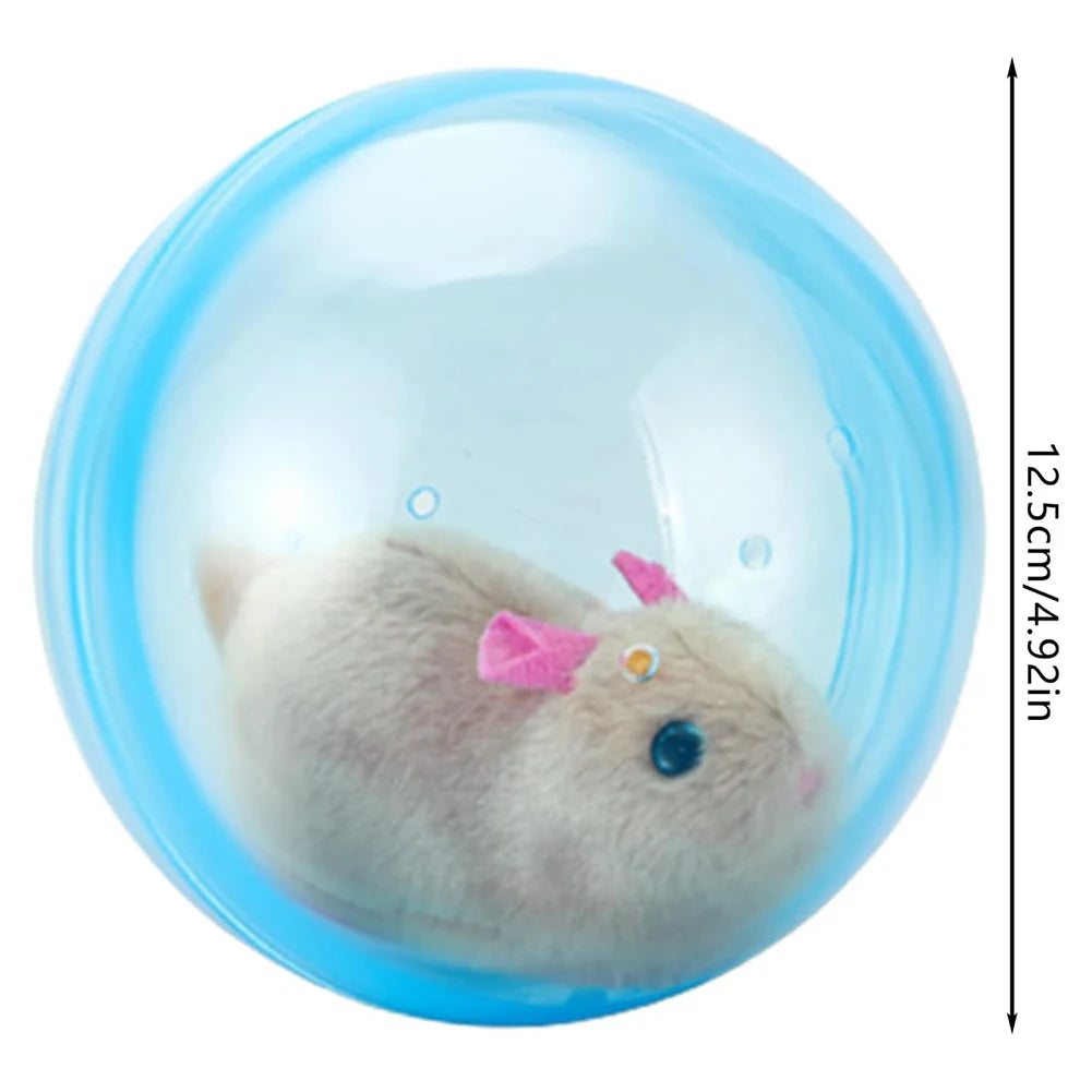 Transparent Electric Rolling Hamster Exercise Ball For Small Pets