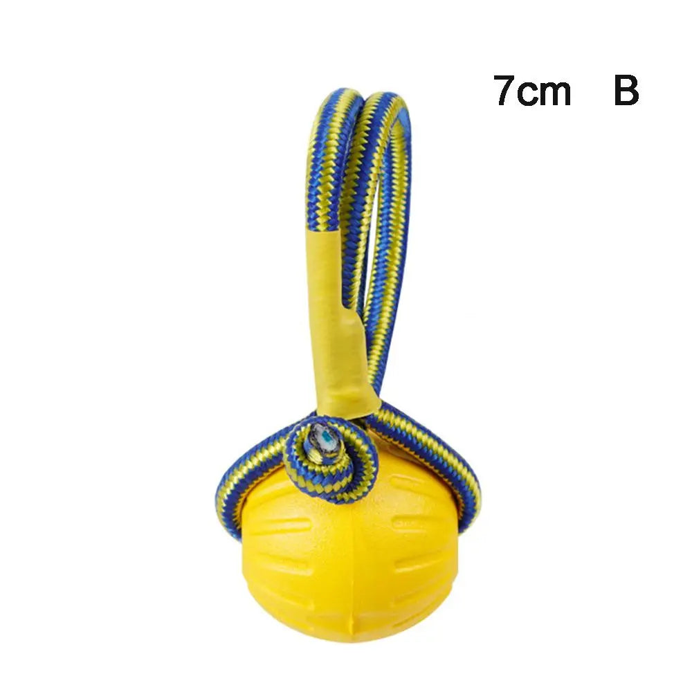 Indestructible Rubber Dog Ball Interactive Chew Fetch Bite Toy