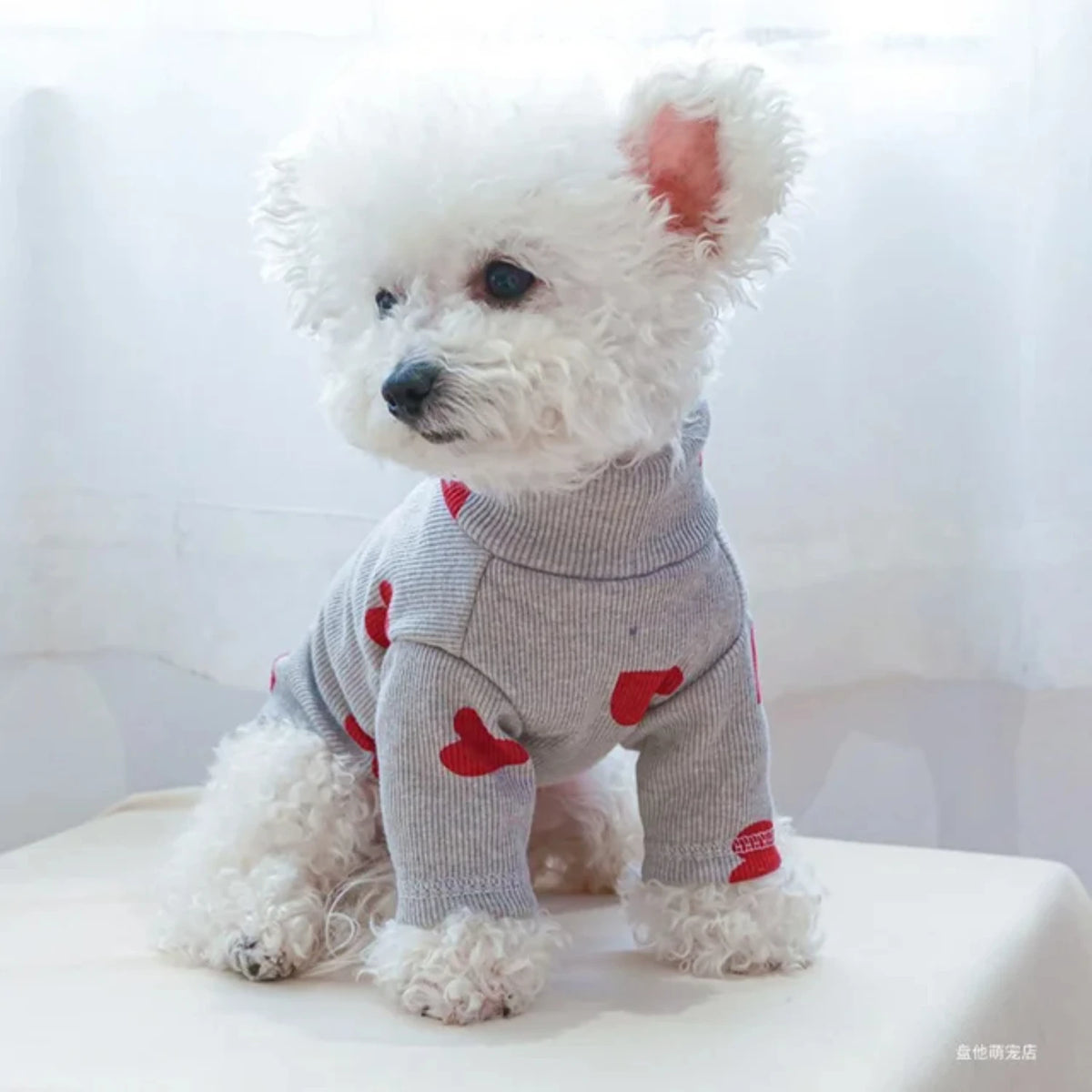 Love Printed Small Dog And Cat Shirt For Every Season