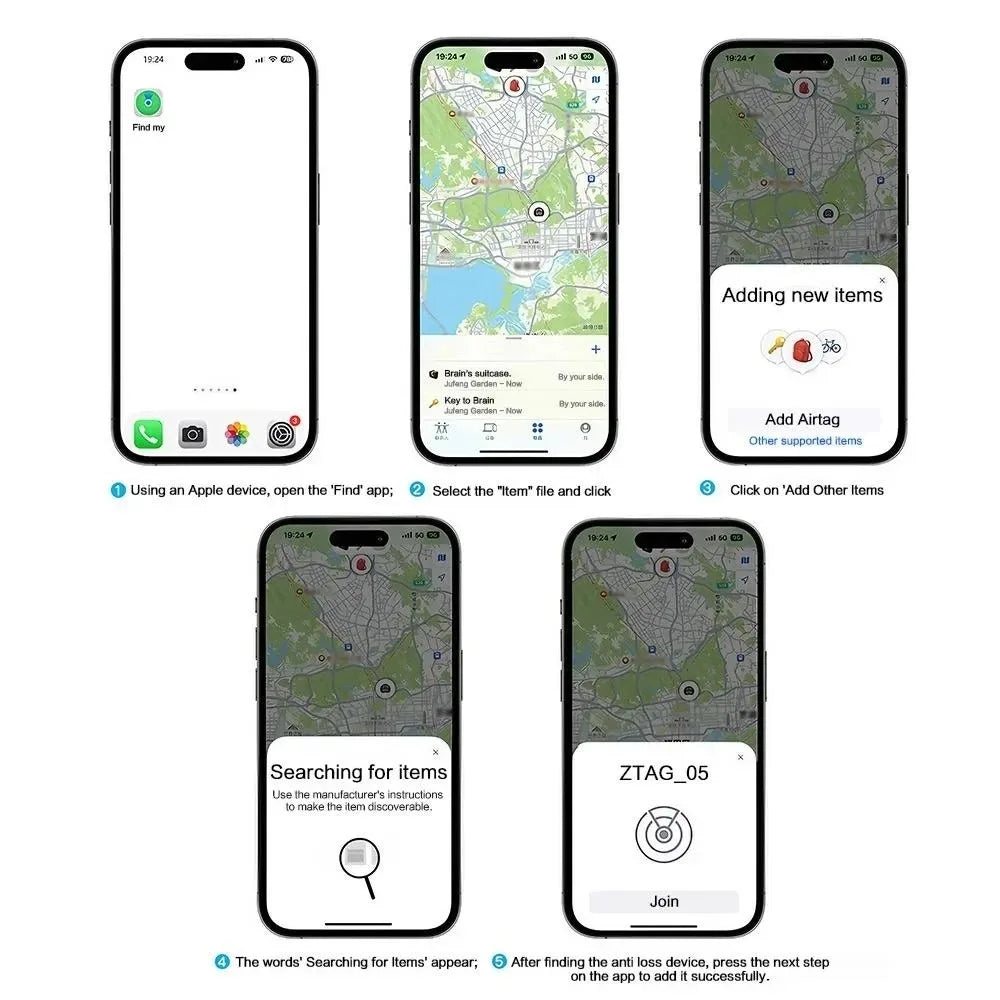 STONEGO Bluetooth Find My Item Tracker for Keys and Pets