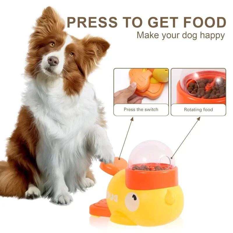 Interactive Automatic Cat Feeder Toy And Treat Dispenser