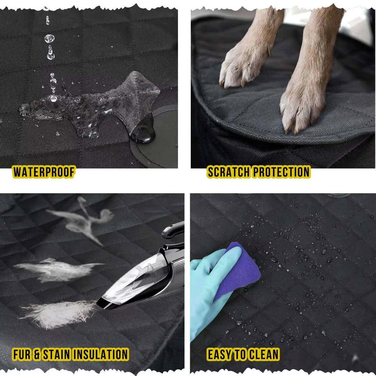 Petravel Waterproof Dog Car Front Seat Cover For Pets