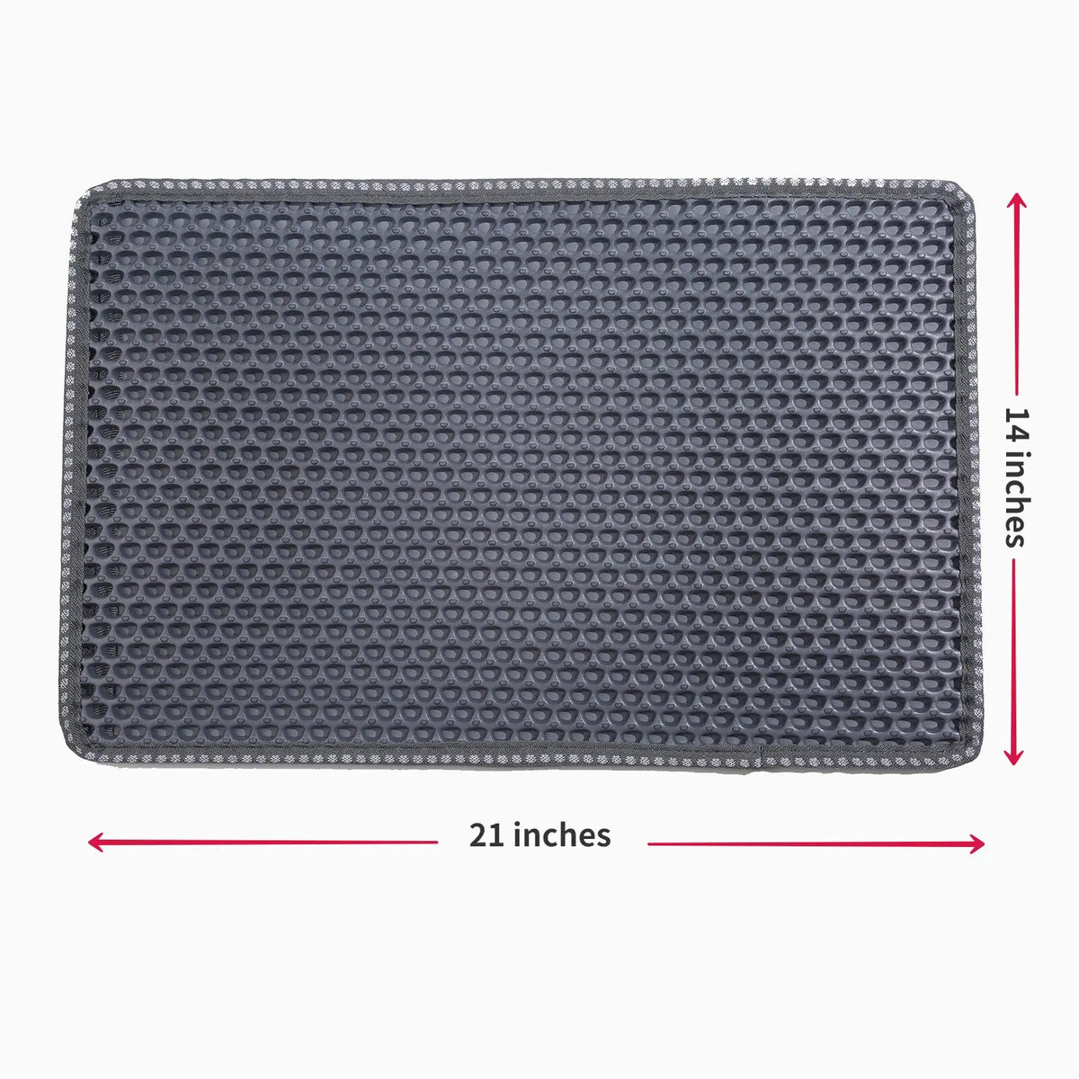 Double Layer Cat Litter Mat With Waterproof Urine Proof Design