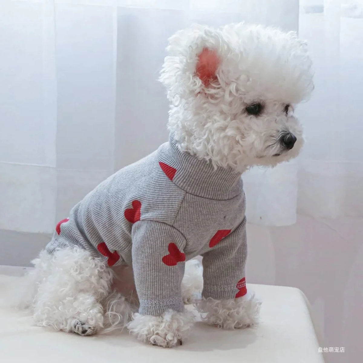Love Printed Small Dog And Cat Shirt For Every Season