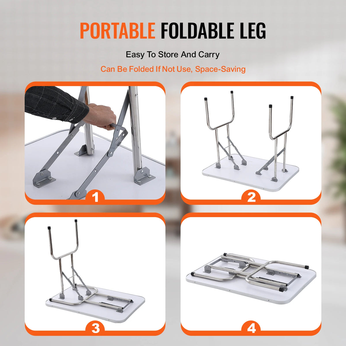 Portable Stainless Steel Pet Grooming Table With Twin Arms